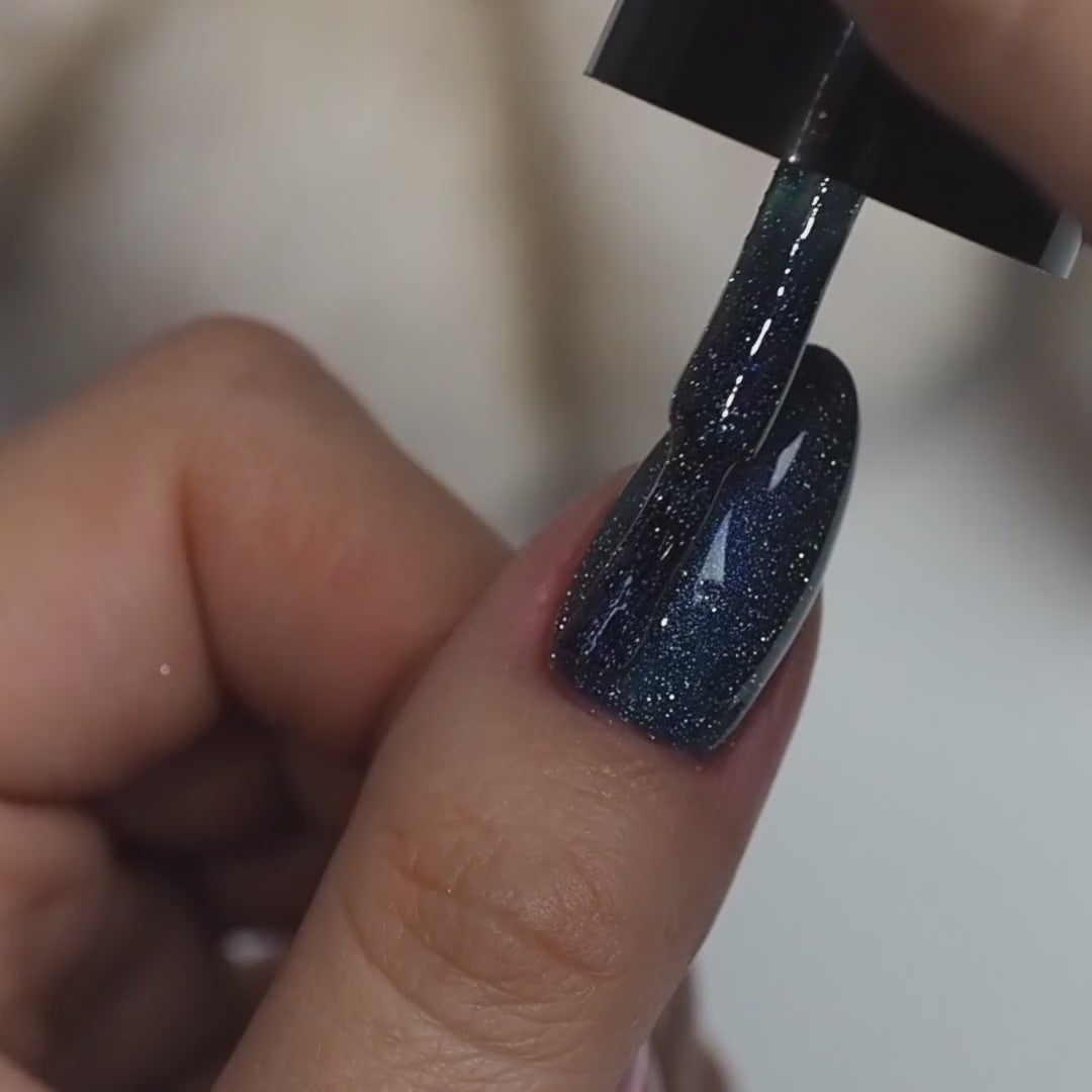 Semilac 826 Virtual Blue - Semilac Soak Off Gel / Hybrid Nail Polish UV Hybrid Color