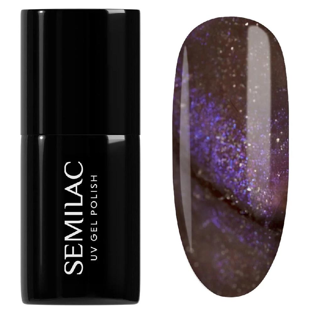 semilac 827 AI Brown - Semilac Soak Off Gel / Hybrid Nail Polish UV Hybrid Color
