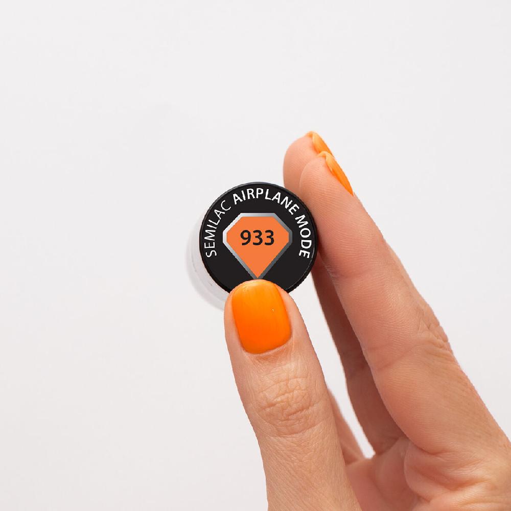 Semilac 933 Airplane Mode - Semilac Soak Off Gel / Hybrid Nail Polish UV Hybrid Color