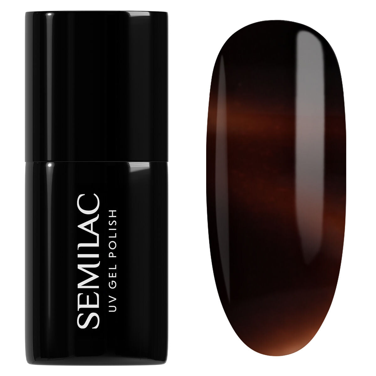 semilac 942 Jelly Cola - Semilac Soak Off Gel / Hybrid Nail Polish UV Hybrid Color