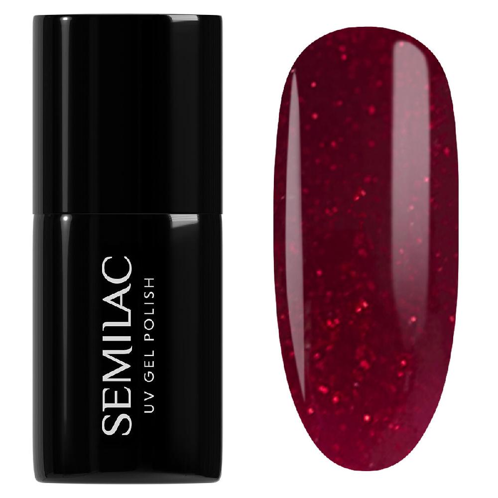 semilac 954 Silky Rouge - Semilac Soak Off Gel / Hybrid Nail Polish UV Hybrid Color