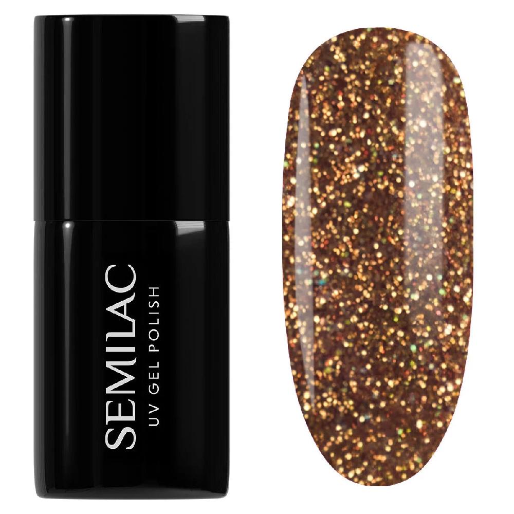 semilac 956 Vintage Gold - Semilac Soak Off Gel / Hybrid Nail Polish UV Hybrid Color