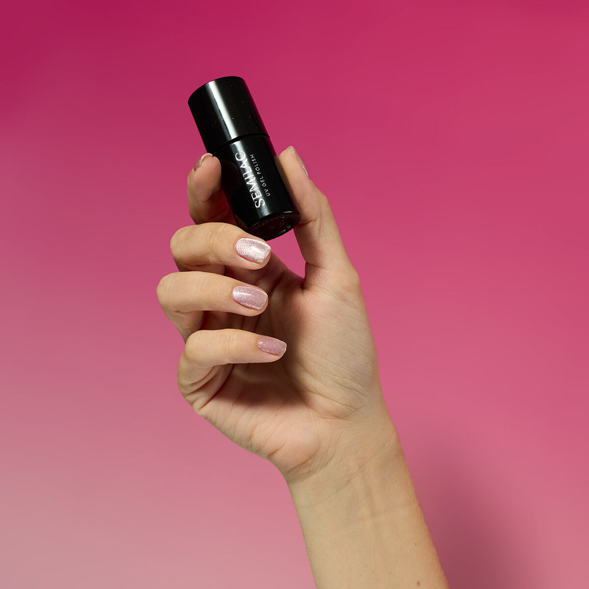 Semilac 962 Magnetic Mocha - Semilac Soak Off Gel / Hybrid Nail Polish UV Hybrid Color