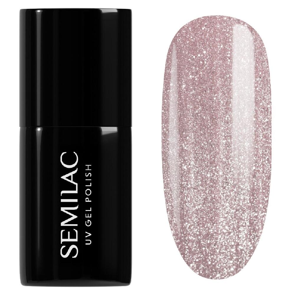semilac 962 Magnetic Mocha - Semilac Soak Off Gel / Hybrid Nail Polish UV Hybrid Color