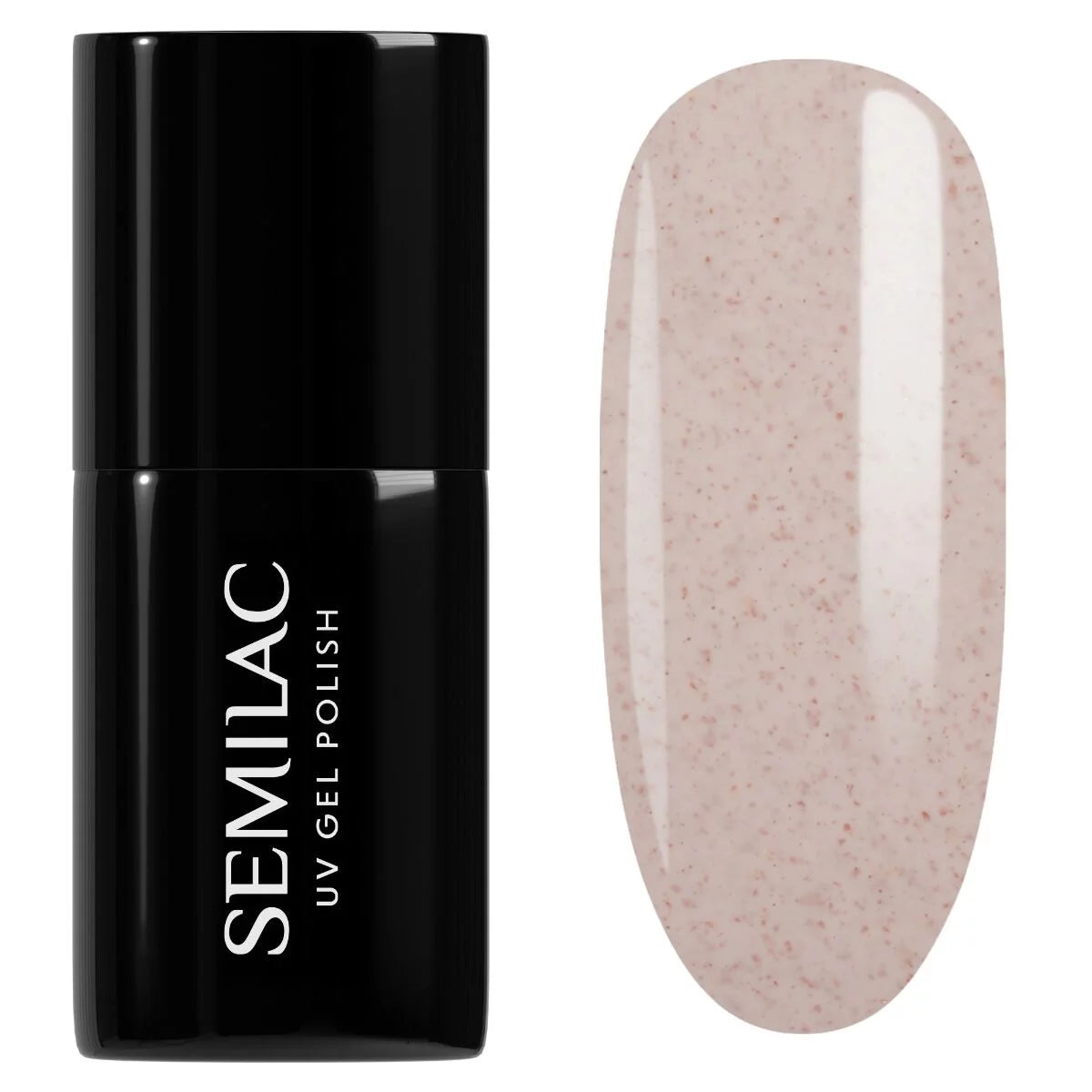 semilac 963 Rose Stracciatella - Semilac Soak Off Gel / Hybrid Nail Polish UV Hybrid Color