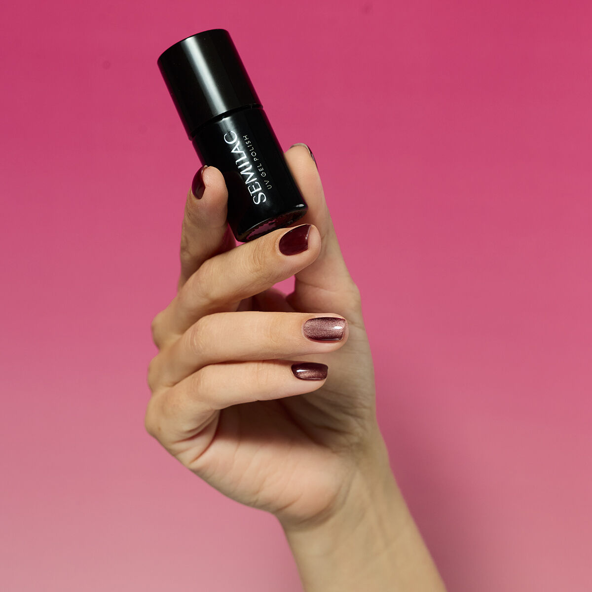 Semilac 965 Chocolate Gloss - Semilac Soak Off Gel / Hybrid Nail Polish UV Hybrid Color