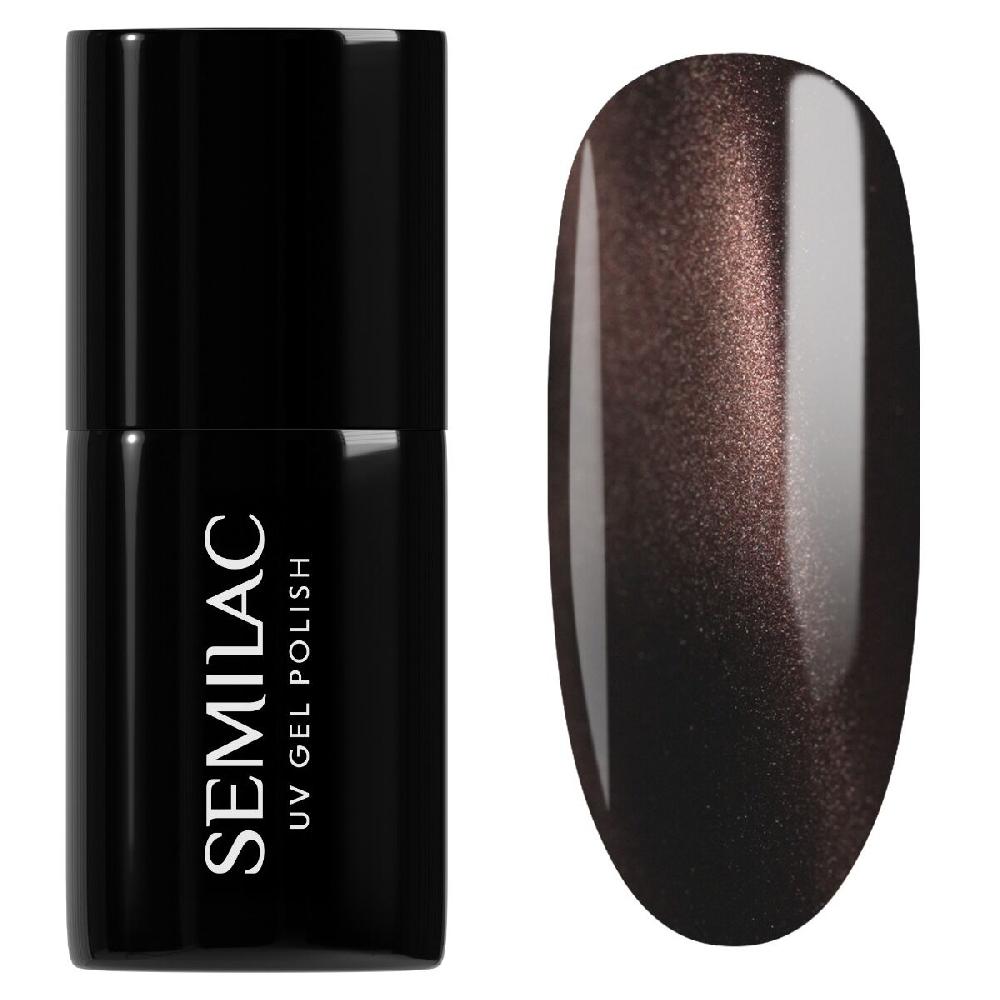 semilac 965 Chocolate Gloss - Semilac Soak Off Gel / Hybrid Nail Polish UV Hybrid Color
