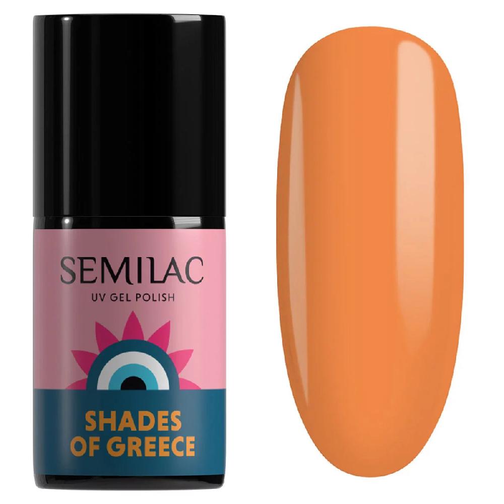 semilac A707 Island Bloom - Semilac Soak Off Gel / Hybrid Nail Polish UV Hybrid Base/Top