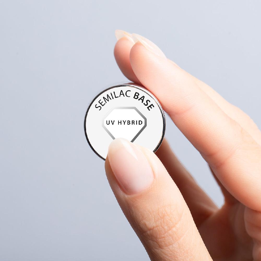 Semilac Base - Semilac Soak Off Gel / Hybrid Nail Polish UV Hybrid Base/Top