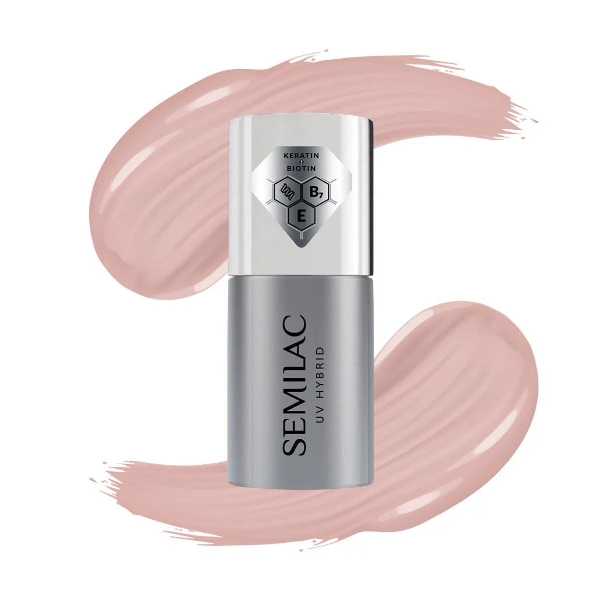 semilac CARE BASE - Semilac Soak Off Gel / Hybrid Nail Polish BASE 7ML UV Hybrid Base