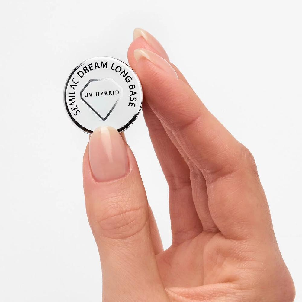 Semilac DREAM LONG BASE - Semilac Soak Off Gel / Hybrid Base UV Hybrid Base