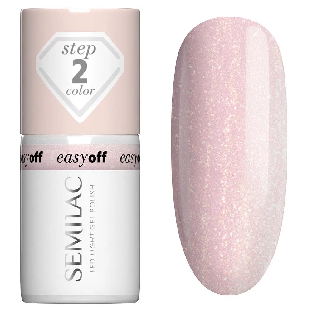 semilac L10 EASY OFF Glazed Milk - Semilac Soak Off Gel / Hybrid Nail Polish UV Hybrid Color
