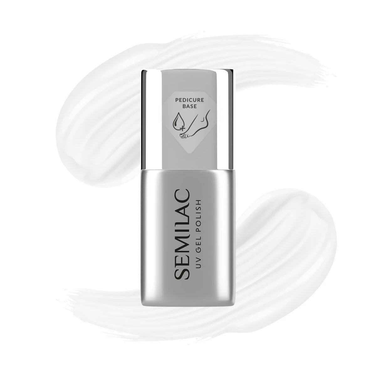 semilac Pedicure Base - Semilac Soak Off Gel / Hybrid Nail Polish UV Hybrid Base/Top