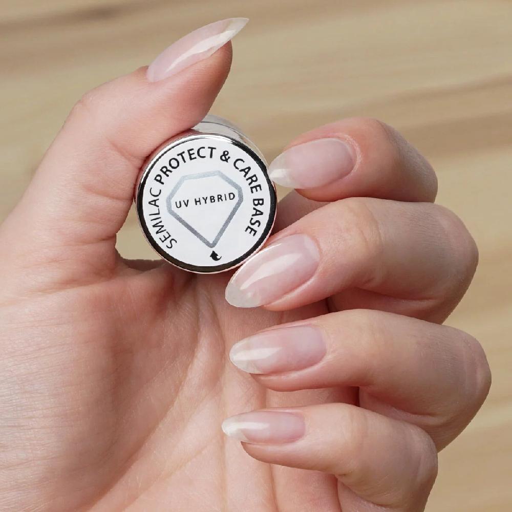 Semilac PROTECT AND CARE BASE - Semilac Soak Off Gel / Hybrid Base UV Hybrid Base