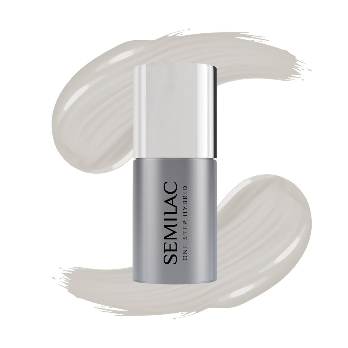 semilac S125 LIGHT DUSTY GREY - Semilac STEP ONE Hybrid 3IN1 / Gel Polish 5 ml ONE STEP