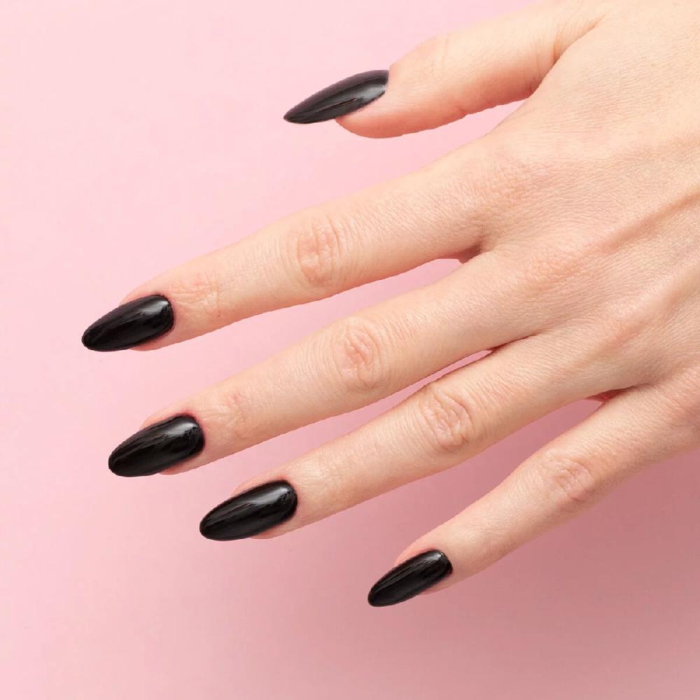 Semilac S190 The Black - Semilac STEP ONE Hybrid 3IN1 Gel / Hybrid Nail Polish ONE STEP