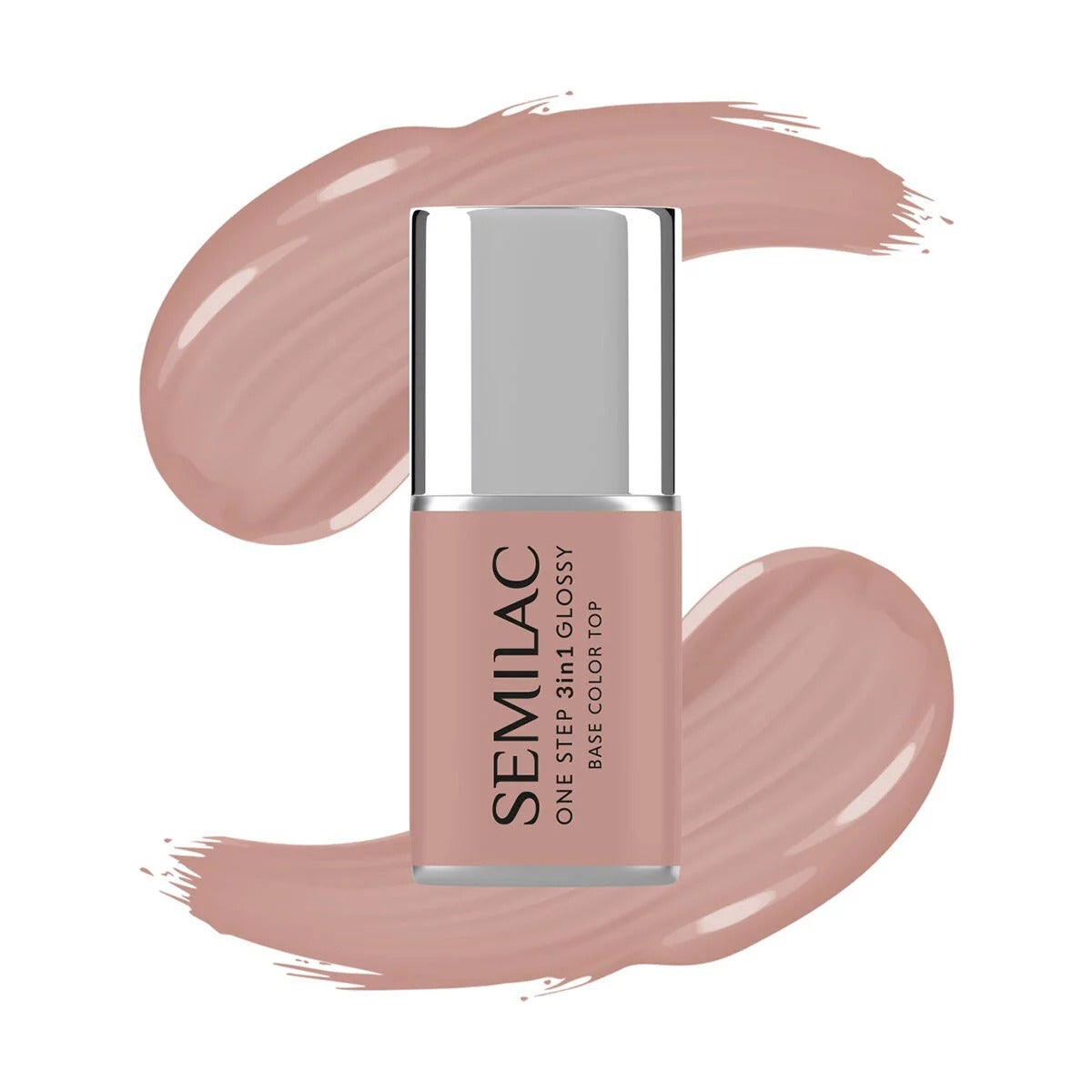 Semilac S210 French Beige - Semilac STEP ONE Hybrid 3IN1 Gel / Hybrid Nail Polish ONE STEP