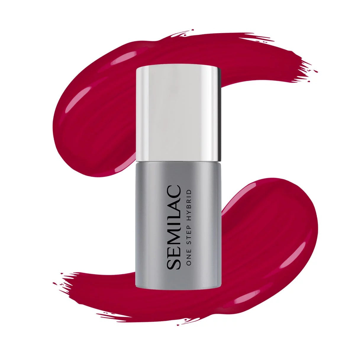 semilac S585 FIRELY DARK WINE Semilac STEP ONE Hybrid / Gel Polish UV Hybrid Color