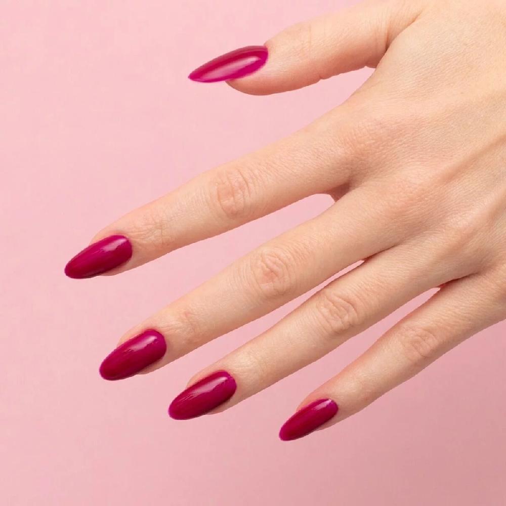 Semilac S775 Plum Wine - Semilac STEP ONE Hybrid 3IN1 Gel / Hybrid Nail Polish ONE STEP