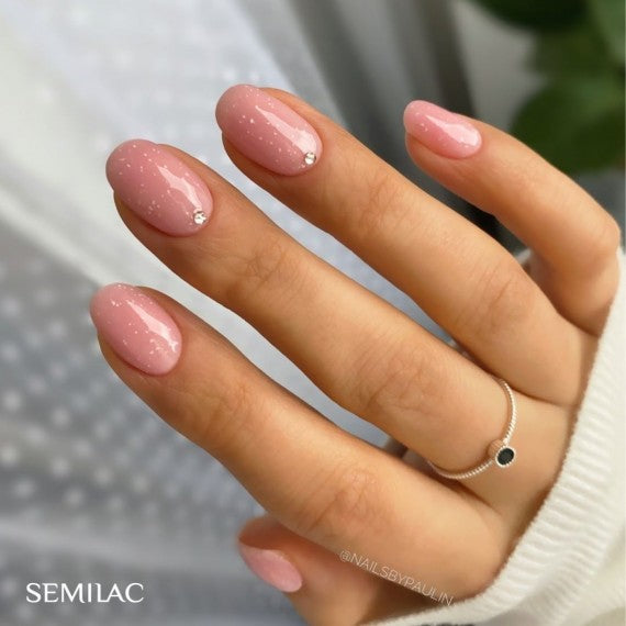 Semilac Semilac CLASSIC SHINE DIAMOND 4MM - Nail Art Decorations 50 PCS Nail Art