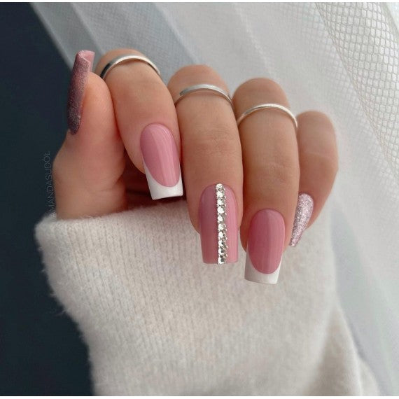 Semilac Semilac CLASSIC SHINE DIAMOND 6MM - Nail Art Decorations 50 PCS Nail Art