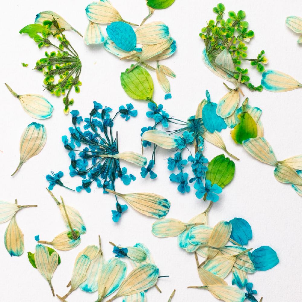 Semilac Semilac Flower Flakes Spring Meadow Nail Art