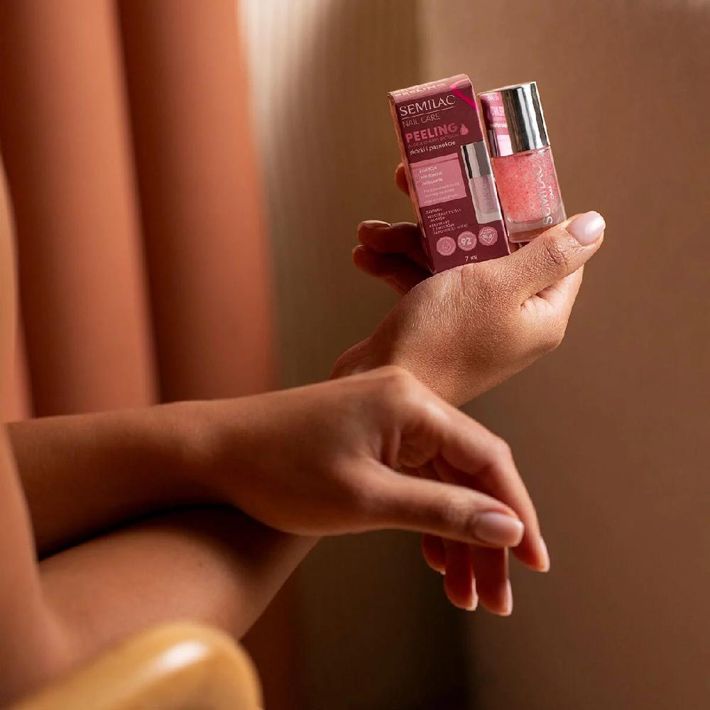 Semilac Semilac Nail Care Aloe & Cherry Blossom Cuticle And Nail Peeling 7 Ml Gel Nail Polish