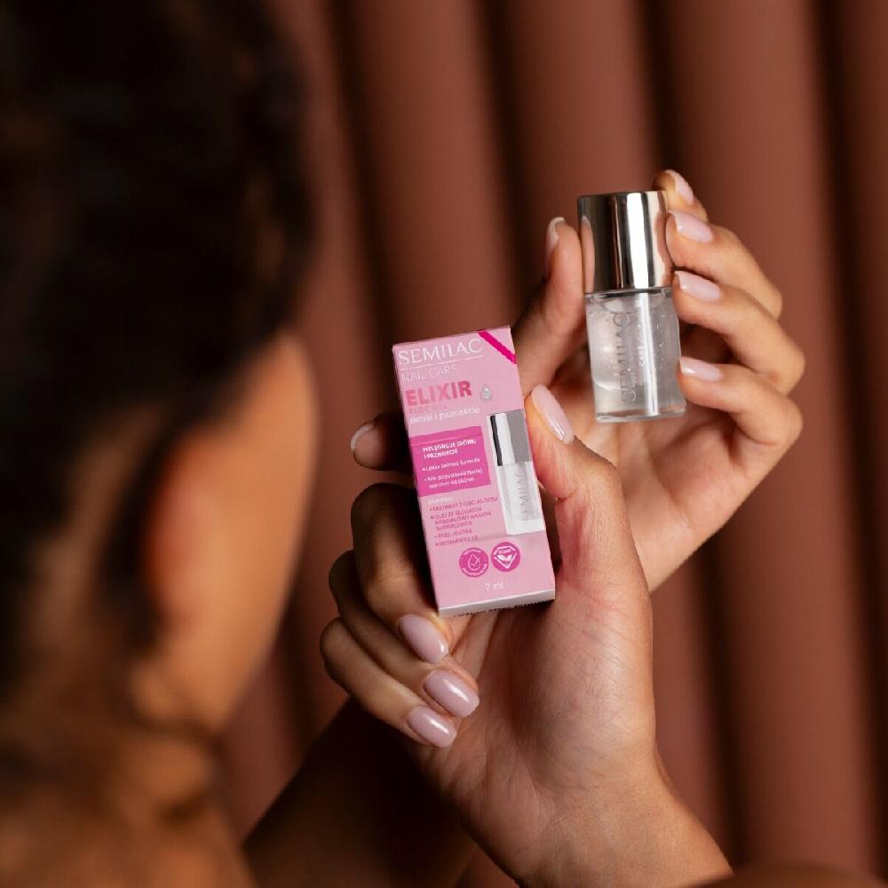 Semilac Semilac Nail Care Gel Elixir With Aloe 7 Ml Gel Nail Polish