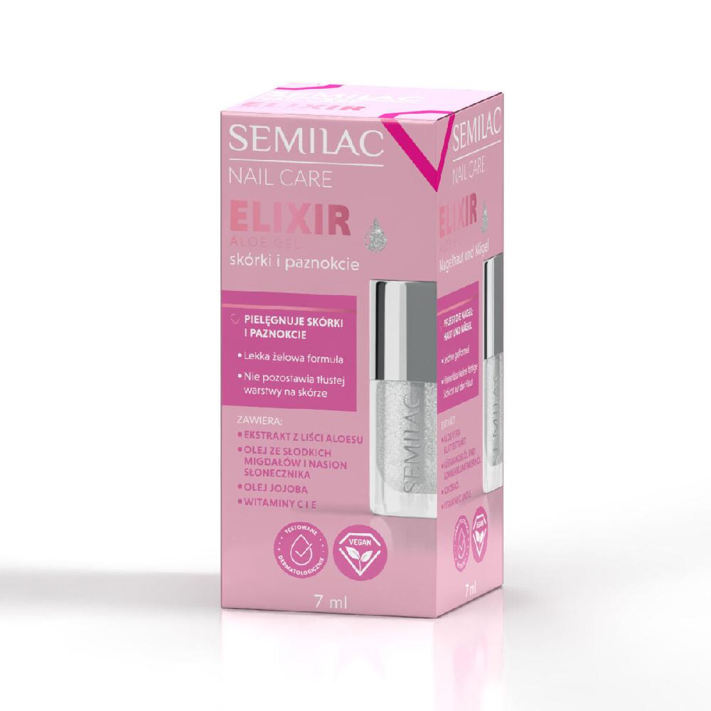 semilac Semilac Nail Care Gel Elixir with Aloe 7 ml Gel Nail Polish