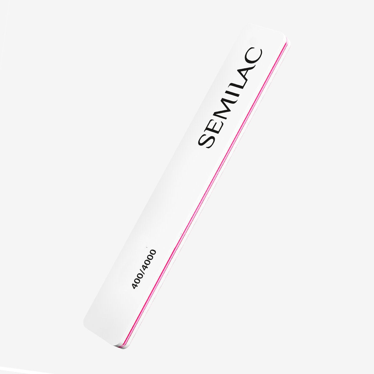 semilac Semilac Quick Shine Nail File WHITE/PINK 400/4000 Nail File