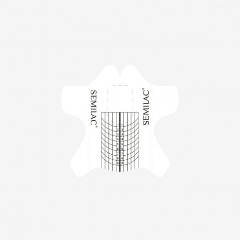 Semilac Semilac Shaper WIDE NAIL EXTENSION FORMS - 100pcs Nail Tools