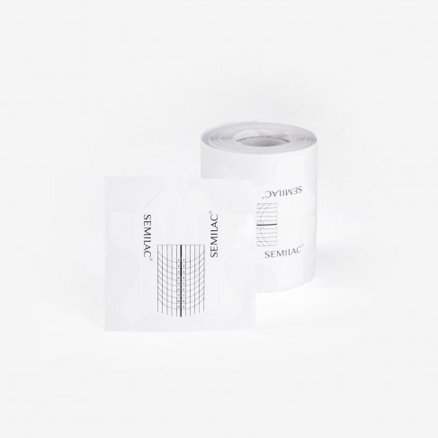 semilac Semilac Shaper WIDE NAIL EXTENSION FORMS - 100pcs Nail Tools