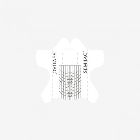 Semilac Semilac Shaper WIDE NAIL EXTENSION FORMS - 500pc Nail Tools