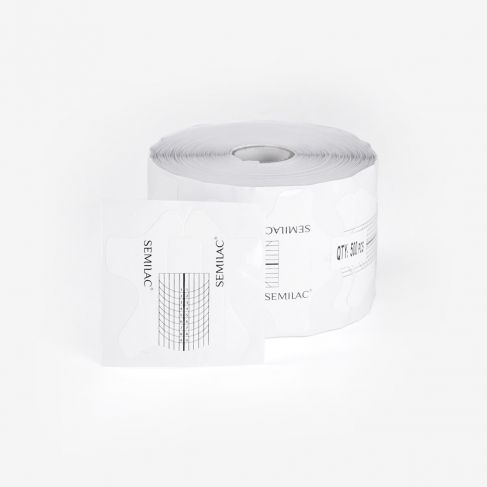semilac Semilac Shaper WIDE NAIL EXTENSION FORMS - 500pc Nail Tools