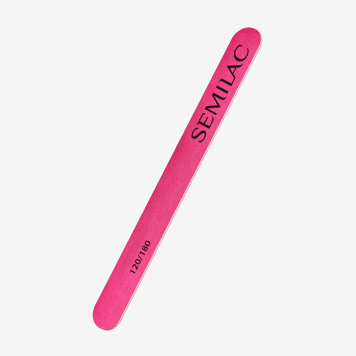 semilac Semilac Straight Wooden Nail File PINK 120/180 Nail Tools