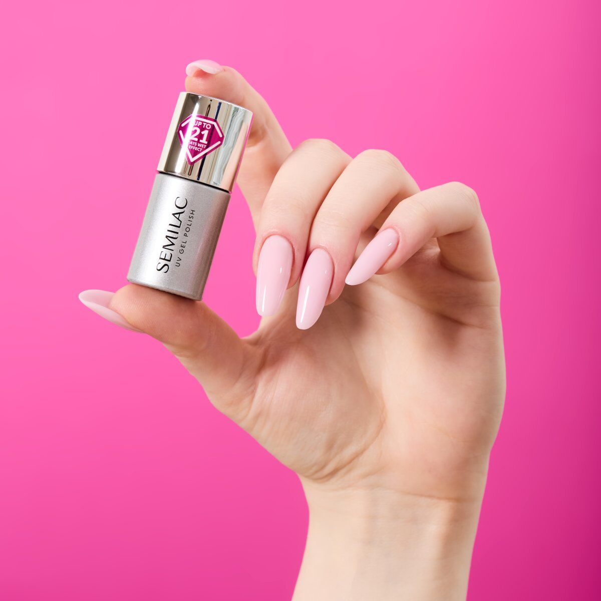 Semilac Semilac Top Get Wet - Super Shiny UV Gel / Hybrid Nail Polish UV Hybrid Top