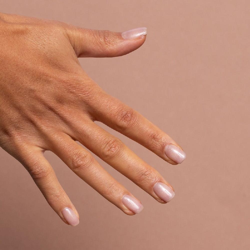 Semilac Skin Tone Cover BASE Glitter Beige - Semilac Soak Off Gel / Hybrid Nail Polish UV Hybrid Base/Top