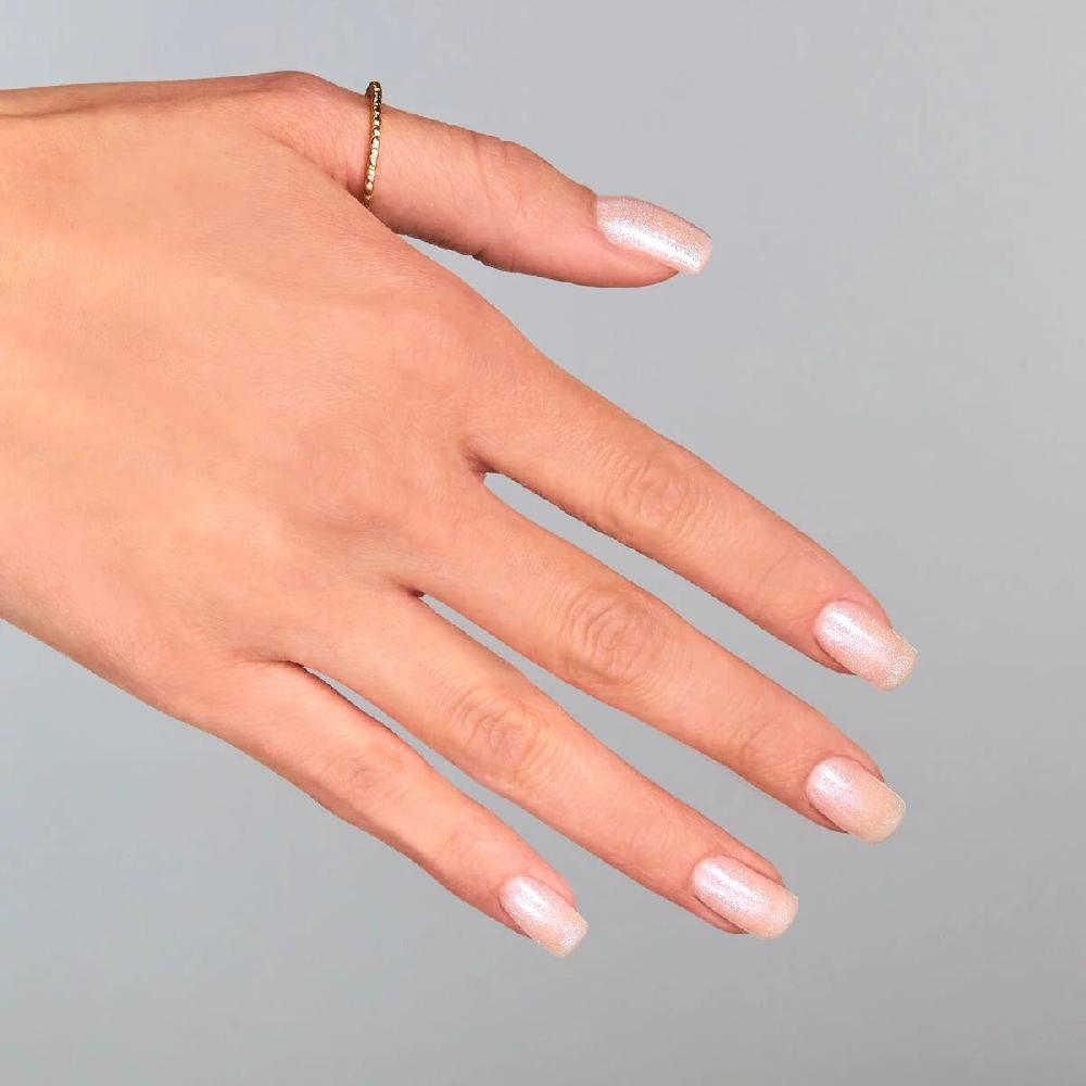 Semilac T15 Semilac Top No Wipe Blinking Blue & Violet Flakes UV Hybrid Top