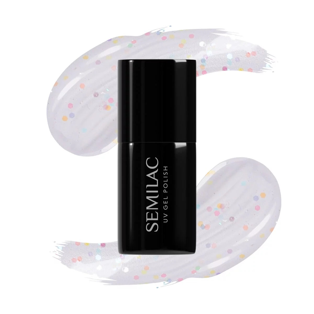 semilac T30 Candy Drops TOP COAT - Semilac Soak Off Gel / Hybrid Nail Polish UV Hybrid Top
