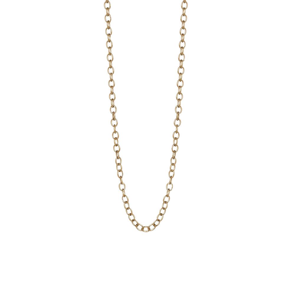 sence copenhagen Essentials be Free necklace matt gold plated - 60 CM
