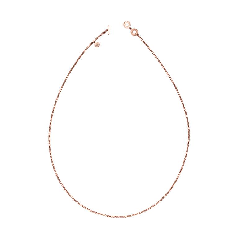 sence copenhagen Essentials Classic necklace matt rose gold plated 90 CM