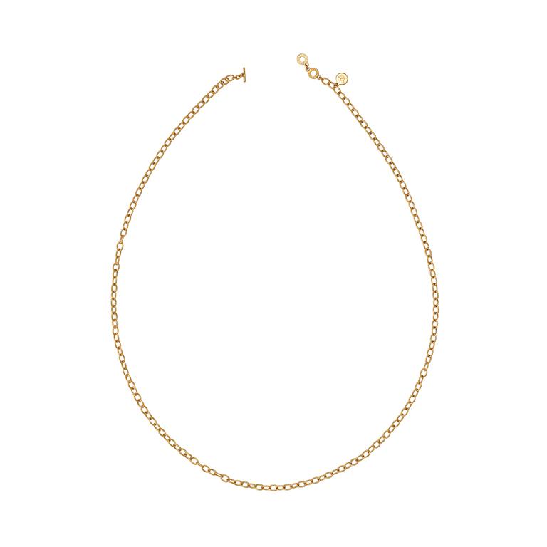 sence copenhagen Essentials Cool necklace matt gold plated - 60 CM