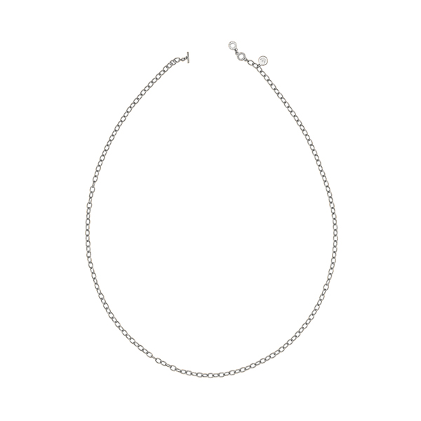 sence copenhagen Essentials Elegance necklace matt silver plated - 90 CM