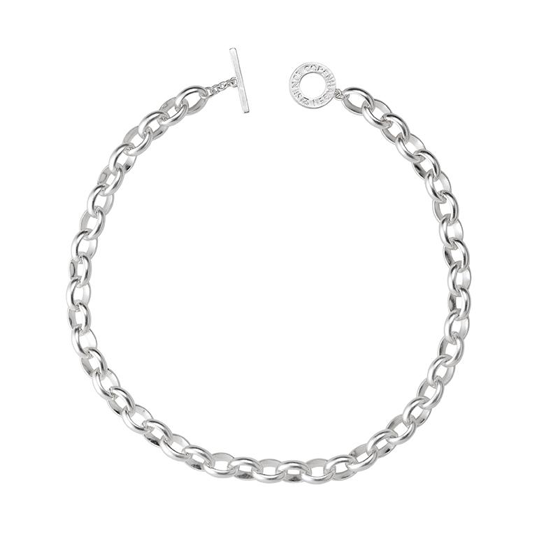 sence copenhagen Essentials Everyday necklace matt silver plated - 46 CM