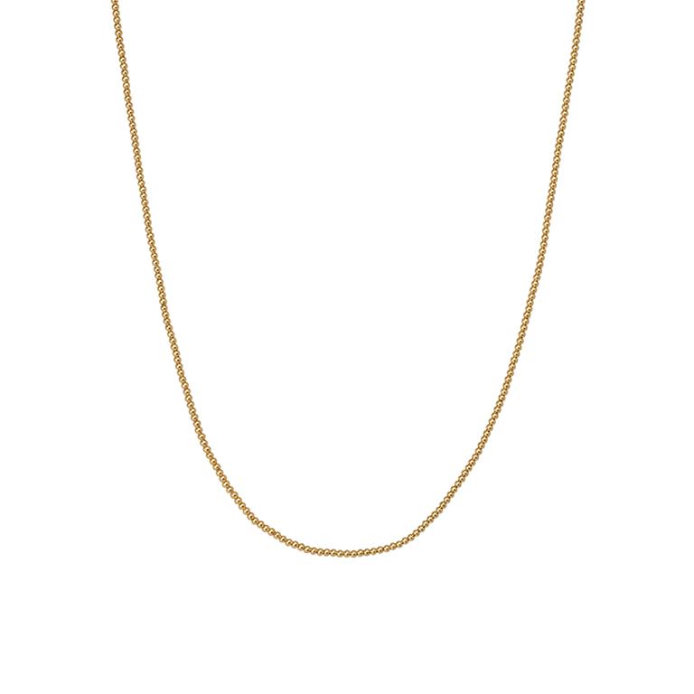 sence copenhagen Essentials Fancy necklace matt gold plated 46 CM