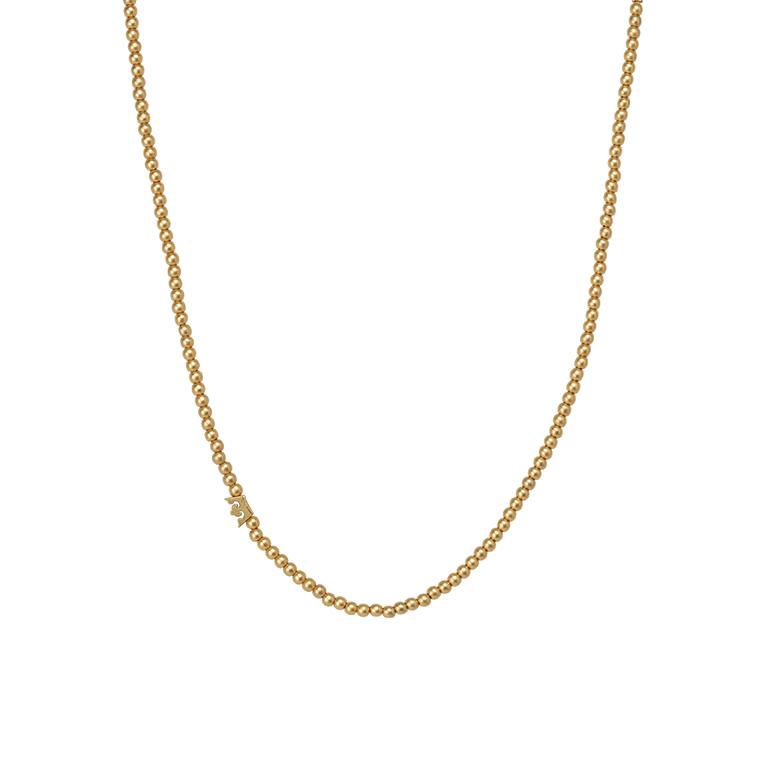 sence copenhagen Essentials new Boho necklace matt gold plated - 46 CM sence copenhagen Essentials new Boho necklace matt gold plated - 46 CM
