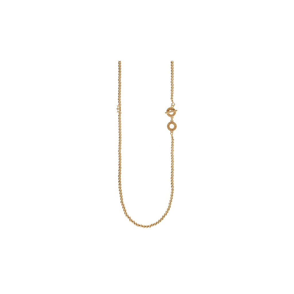 Sence Copenhagen Essentials New Boho Necklace Matt Gold Plated - 90 CM