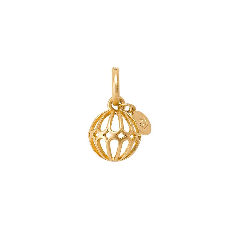 sence copenhagen Essentials Ornament Charm 3D - Matt gold plated