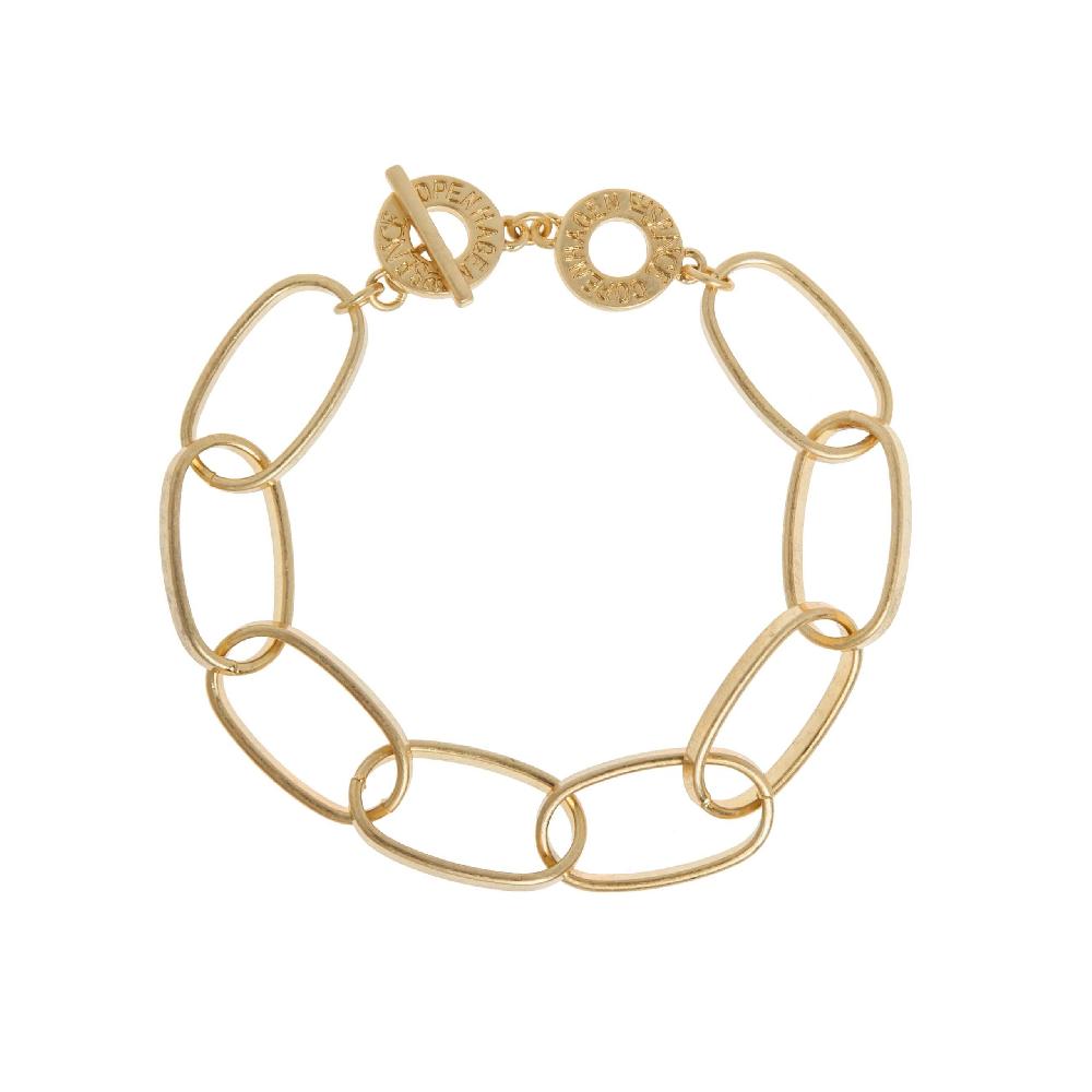sence copenhagen Essentials Power bracelet matt gold plated sence copenhagen Essentials Power bracelet matt gold plated