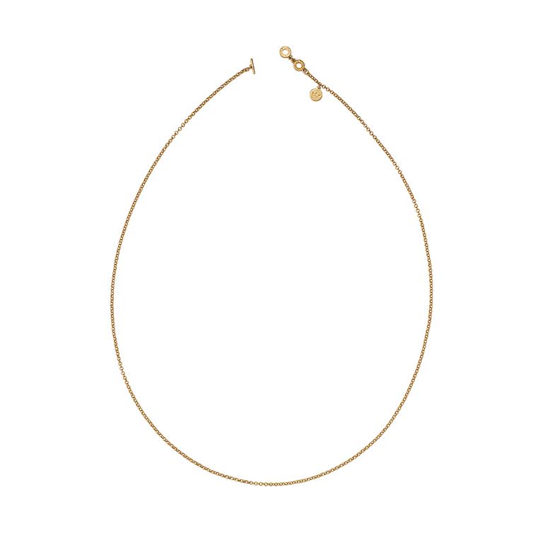 sence copenhagen Essentials Pure necklace matt gold plated - 90 CM sence copenhagen Essentials Pure necklace matt gold plated - 90 CM